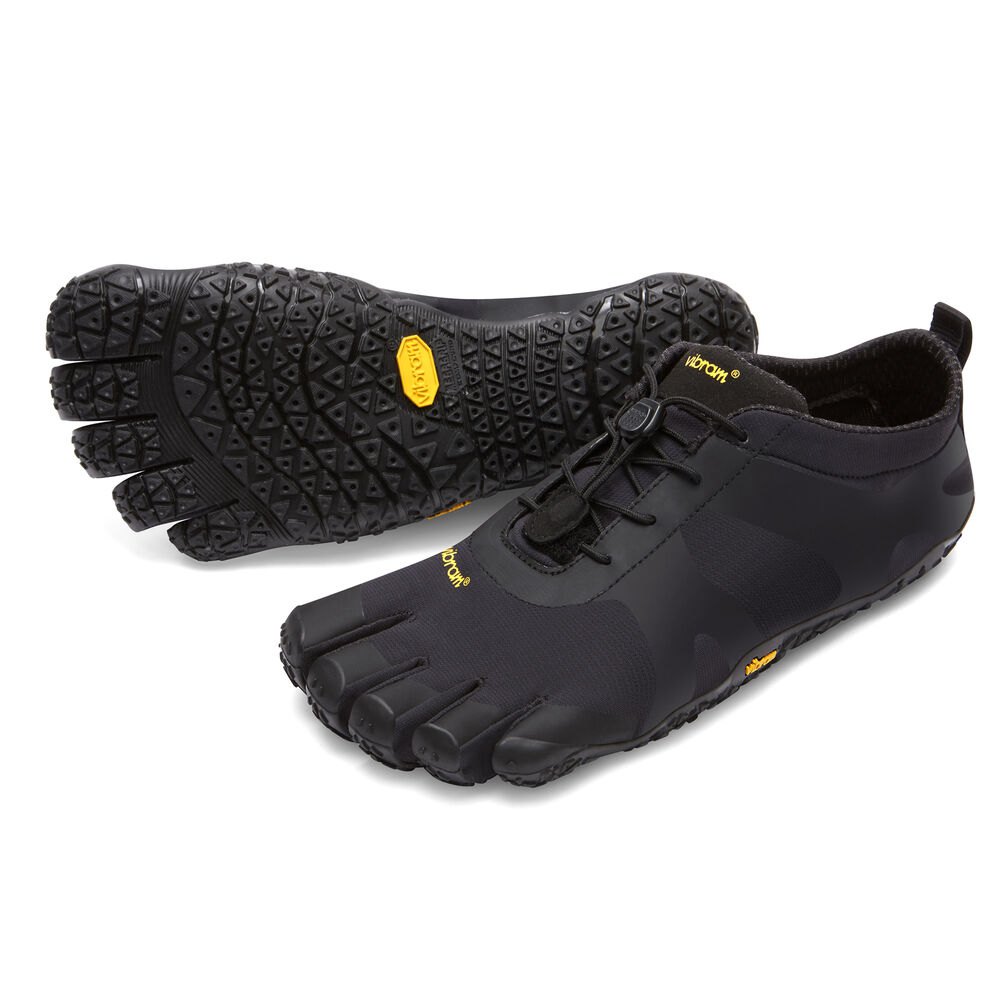 Vibram Five Fingers Mens Hiking Shoes - Black - V-Alpha - 03258-YNTK